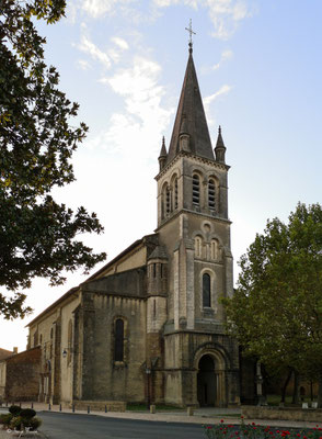 La collégiale Saint-Nicolas de Nogaro - Gers - Pays de l'Armagnac - France - Sur le chemin de Compostelle 