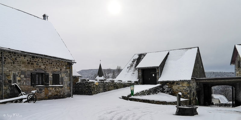 Le Scénomusée de la Toinette et Julien à Murat le Quaire - Massif du Sancy - Auvergne - France