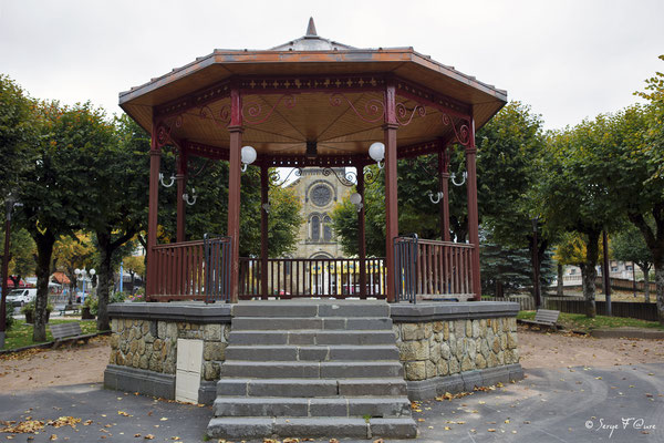 Le kiosque à musique - La Bourboule - Auvergne - France