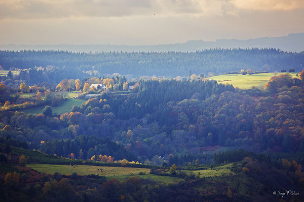 Paysage d'automne - Auvergne - France