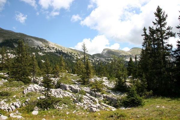 La traversée des Hauts Plateaux du Vercors-Août 2007