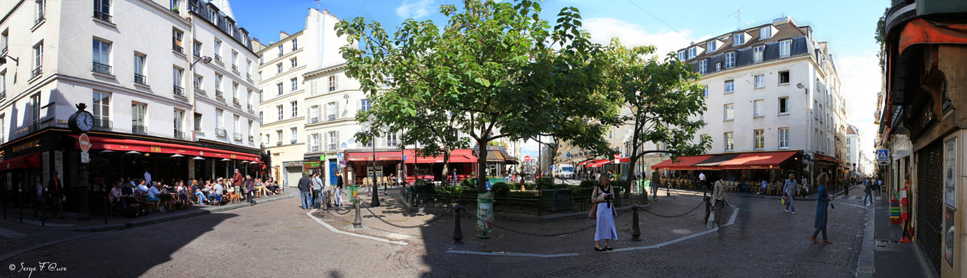 Place de la Contrescarpe - Paris 5ème - France - 2011 - Vue panoramique