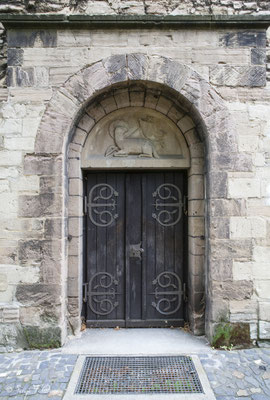 Porte de St. Johannis-Kirche Wernigerode (Église Saint-Jean) - Wernigerode - Harz - Deutschland - Allemagne