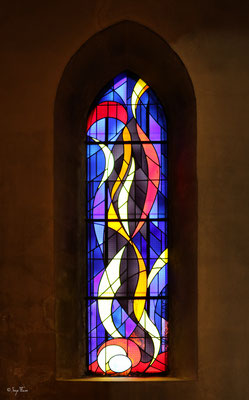 Intérieur de l'église St Pardoux - Le Mont-Dore - Massif du Sancy - Auvergne - France