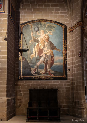 Intérieur de la Cathédrale Sainte-Marie de Pampelune - Sur le chemin de Compostelle
