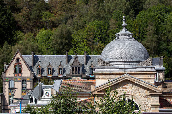 Toiture des Grands Thermes de La Bourboule - Auvergne - France