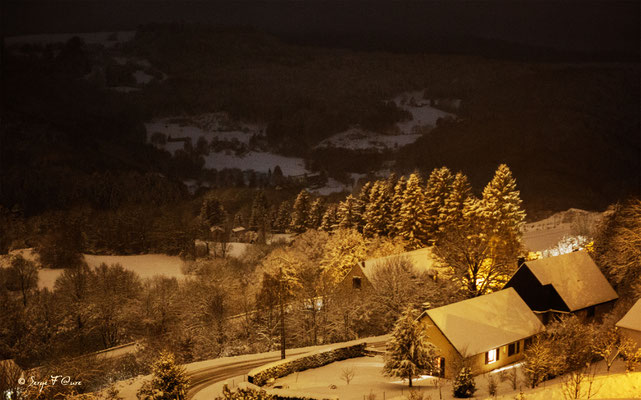 Murat le Quaire "un vrai paysage de Noël" - Massif du Sancy - Auvergne - France