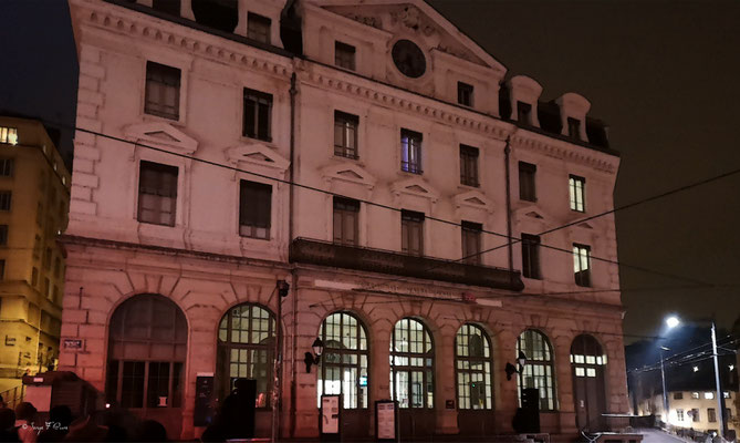 Fête des lumières - Gare St Paul - Lyon 2022 - France