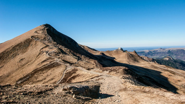 Le Puy de Sancy (altitude de 1886 m) - Auvergne - France