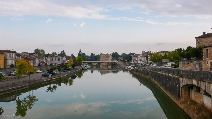 Sortie de Condom - Gers - France - Sur le chemin de Compostelle 