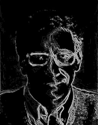 Portrait au trait par Serge Faure