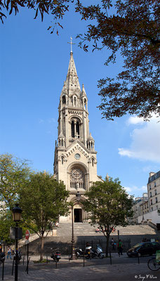 Eglise Notre Dame de la Croix à Ménilmontant - Paris - France - 2011