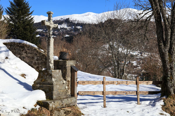 Entrée de la Fougère - le Mont Dore du chemin de Légal - Massif du Sancy - Auvergne - France 