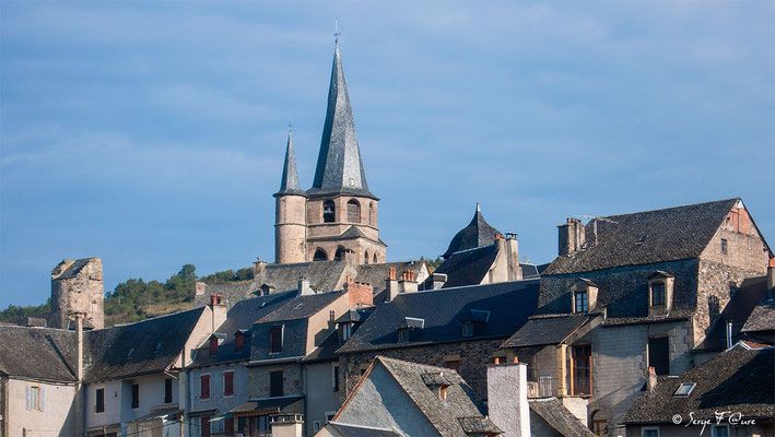 Saint-Côme d'Olt - France - Sur le chemin de St Jacques de Compostelle (santiago de compostela) - Le Chemin du Puy ou Via Podiensis (variante par Rocamadour)