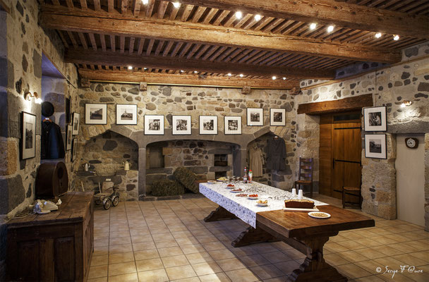 Exposition photos "Les trente glorieuses - Scénomusée de la Toinette et Julien  - Murat Le Quaire - Massif du Sancy - Auvergne - France 