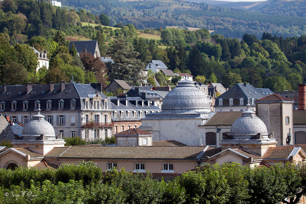 Toiture des Grands Thermes de La Bourboule - Auvergne - France