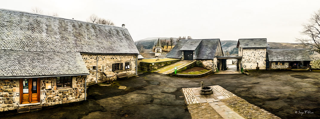 Photo façon tableau peinture Serge Faure - La Maison de Toinette