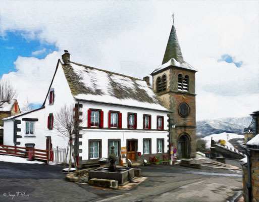 La maison d'hôte de la fontaine à Murat le Quaire - Massif du Sancy- Auvergne - France