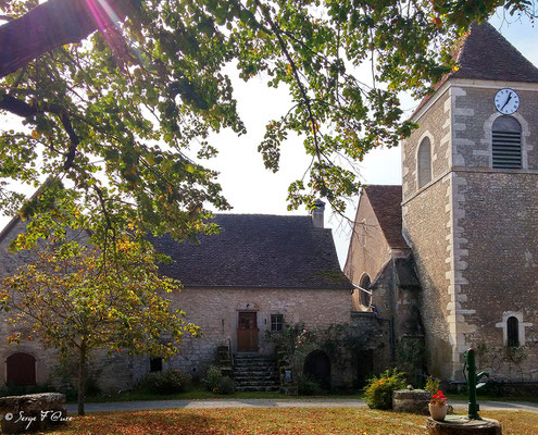 Eglise de La Pannonie à Couzou - Sur le chemin de Compostelle