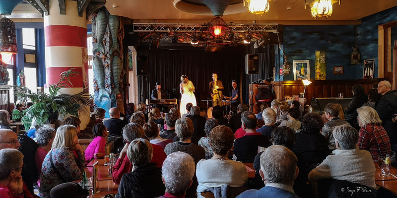 SancySnowJazz 30ème édition 2019 - Denise Gordon Organ Combo - Bar de la plage - la Bourboule - Auvergne - France