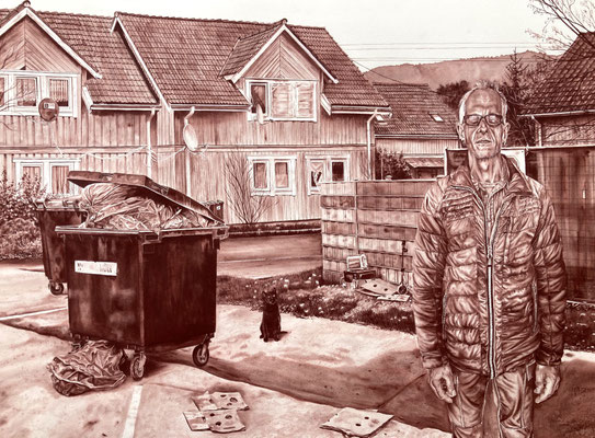 "Dreamer 2021", 75 x 101 cm