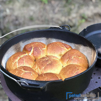 Bachen im Freien