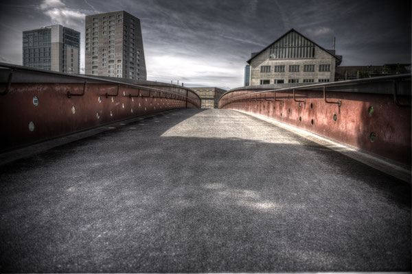 Pont sol béton