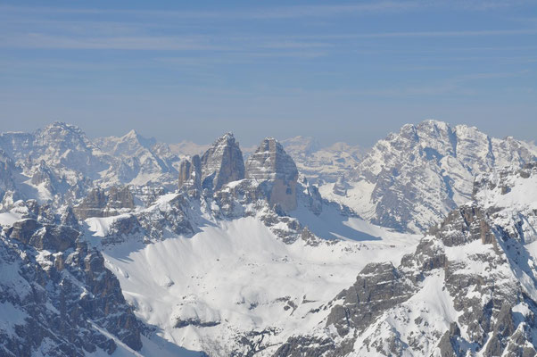 Die drei Zinnen Dolomiten, April 2009