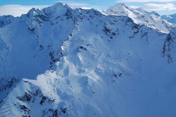 Skigebiet Klausberg im Ahrntal, Jänner 2009