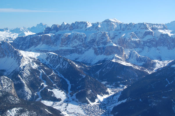 Wolkenstein Gröden Südtirol, Jänner 2009