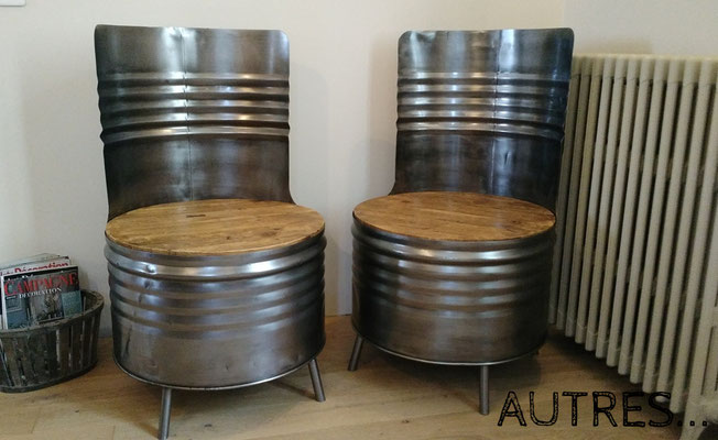 Metalik Bois Meubles Industriels En Métal Et Bois Metalik Bois