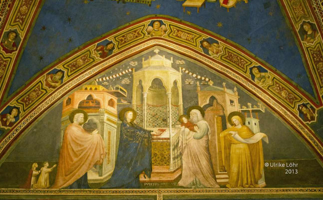 Pietro da Rimini und Schüler: Fresko, um 1318, in der Großen Kapelle der Basilica di San Nicola in Tolentino