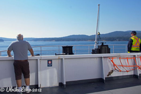 BC Ferries an Deck