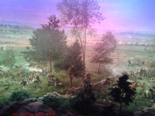 Paul Philippoteaux: The Gettysburg Cyclorama (Ausschnitt)
