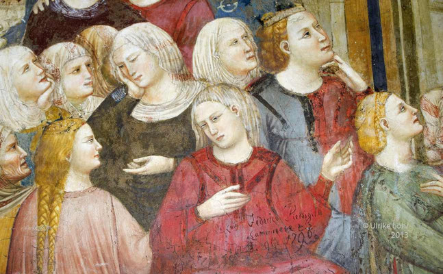 Pietro da Rimini und Schüler: Fresko, um 1318, in der Großen Kapelle der Basilica di San Nicola in Tolentino