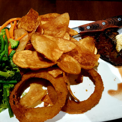 6oz Sirloin in MR MIKES Steakhouse Casual in Hinton, Alberta