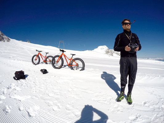 Alpine Fatbike drone dji