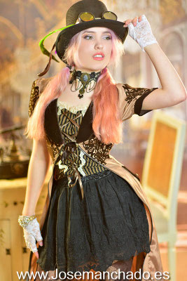 steampunk, steamgirl, steampunk cosplay, vintage cosplay, steampunk model, fan service, hot, Cosplay Girl, cosplay girls, asian girl, fotografo madrid, books madrid, fotografo modelos madrid, agencias modelos madrid