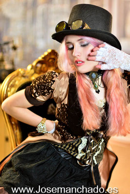 steampunk, steamgirl, steampunk cosplay, vintage cosplay, steampunk model, fan service, hot, Cosplay Girl, cosplay girls, asian girl, fotografo madrid, books madrid, fotografo modelos madrid, agencias modelos madrid
