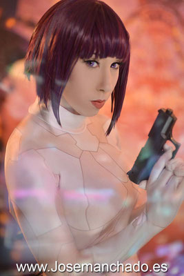 cosplay motoko kusanagi, cosplay ghost in the shell, fotografo only fans madrid, cosplay gits, masamune shirow, cosplay masamune shirow