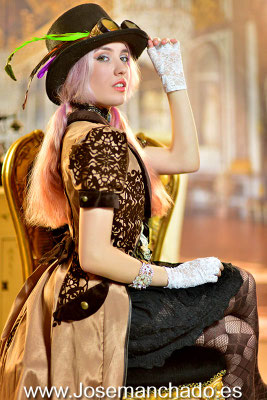 steampunk, steamgirl, steampunk cosplay, vintage cosplay, steampunk model, fan service, hot, Cosplay Girl, cosplay girls, asian girl, fotografo madrid, books madrid, fotografo modelos madrid, agencias modelos madrid