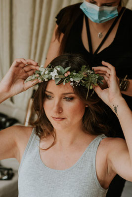 Sommerbraut 2020, Airbrush Make-Up & Haarstyling, Foto: Benjamin Schlachter