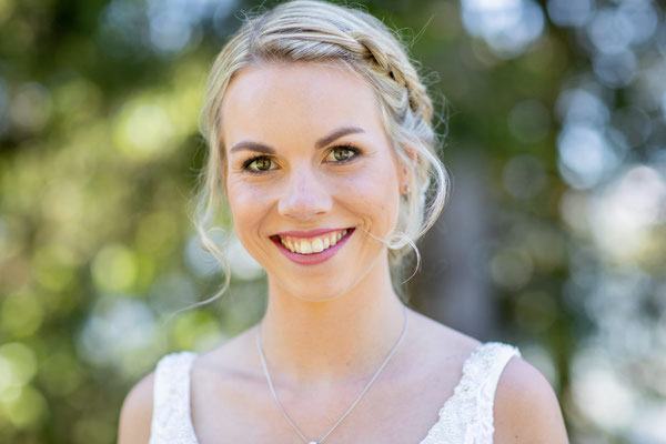 Braut 2019 Aline Make-Up, Fotos: Nina Kälin