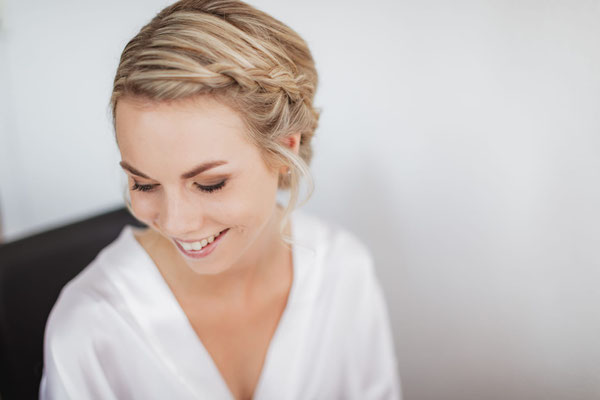 Braut 2019 Aline Make-Up, Fotos: Nina Kälin