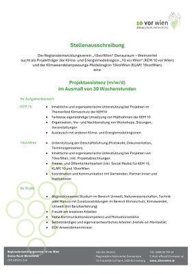 Stellenangebot Seite 1