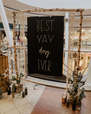 Traubogen aus Birke - YAYday Events & Design