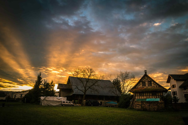 Sonnenaufgang Baar 1