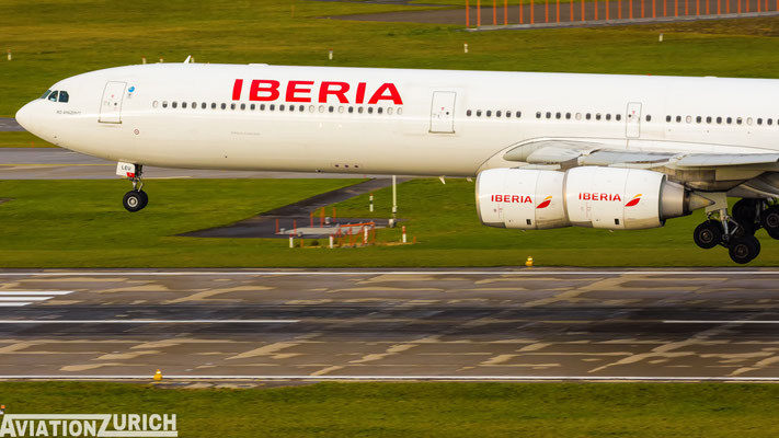 Iberia | Airbus A340-600 | EC-LEU | Zurich