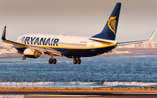 Ryanair | Boeing 737-800 | EI-EKC | Lanzarote