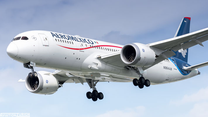 Aeromexico | Boeing 787-8 | N964AM | London Heathrow